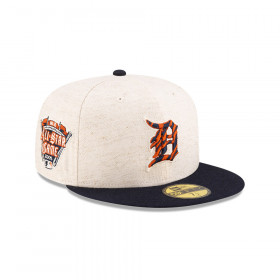 Gorra 59Fifty Detroit Tigers Hemp Natural Blanco