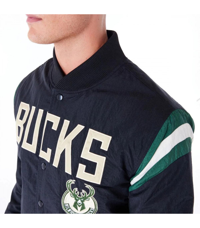 Chaquetas Milwaukee Bucks NBA Panel Black