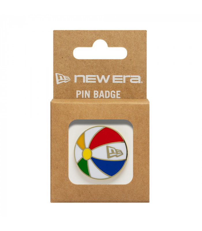 Pin Badge New Era Beachball Dorado