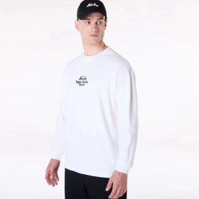 Polera  New Era Floral Graphic New York Blanco