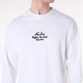 Polera  New Era Floral Graphic New York Blanco