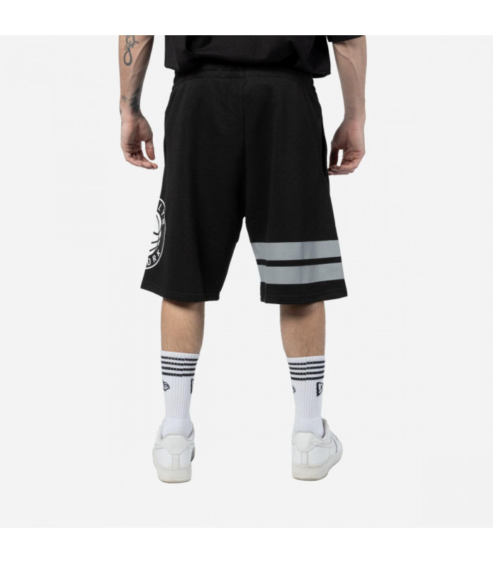 Short Brooklyn Nets Off Court Retro Wordmark Black