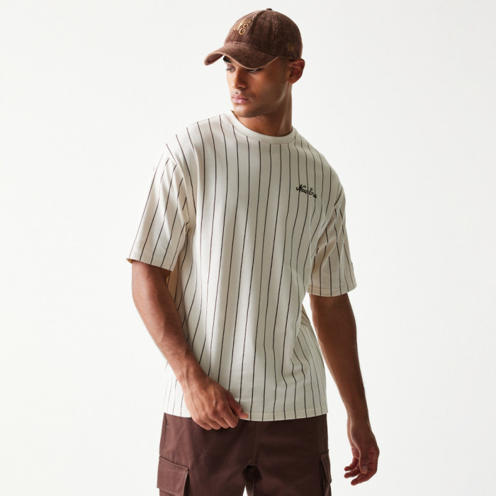 Polo New Era Pinstripe Beige