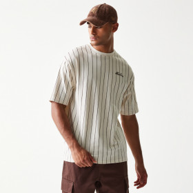 Polo New Era Pinstripe Beige