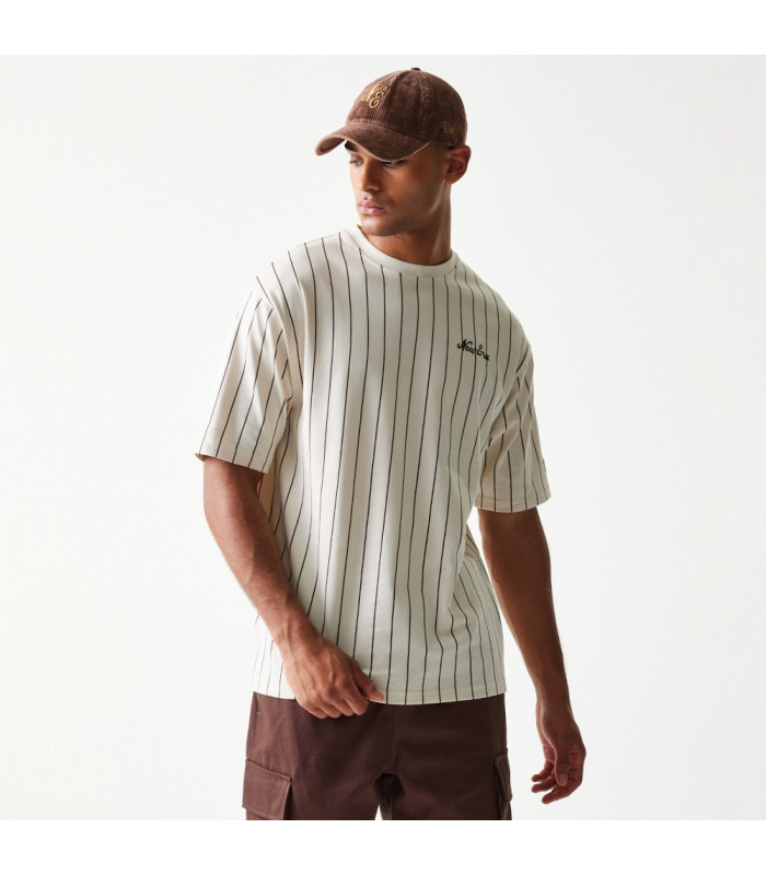 Polo New Era Pinstripe Beige