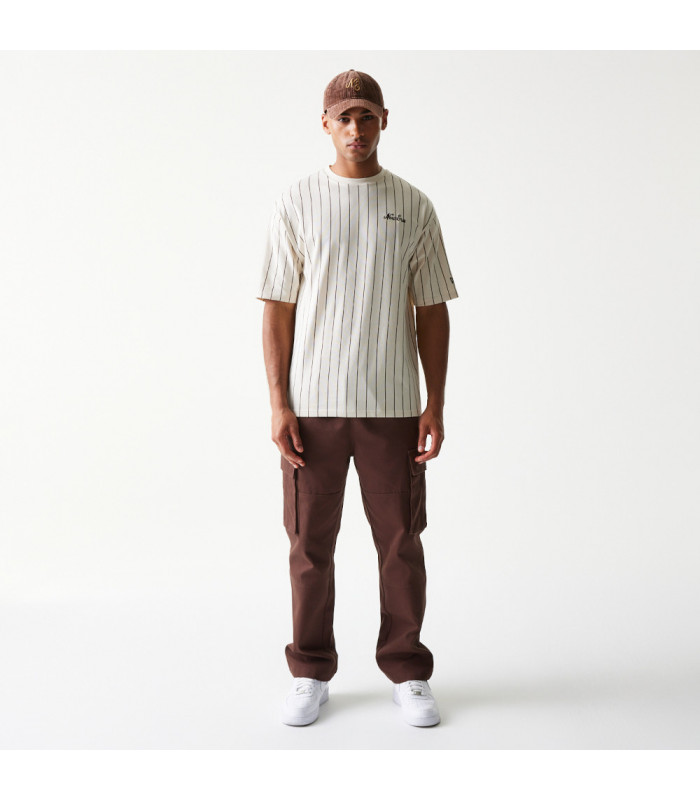 Polo New Era Pinstripe Beige