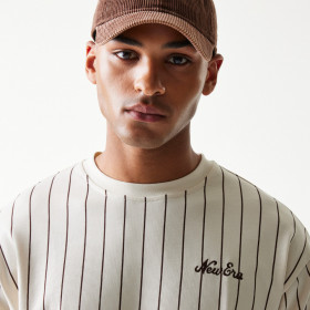 Polo New Era Pinstripe Beige