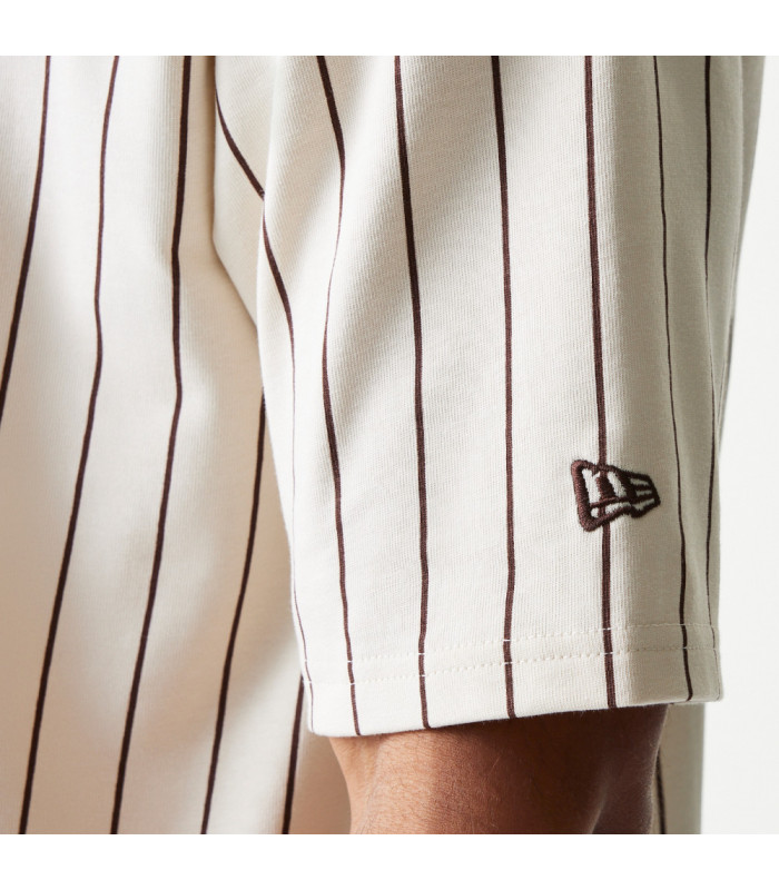 Polo New Era Pinstripe Beige