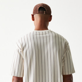 Polo New Era Pinstripe Beige