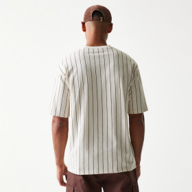Polo New Era Pinstripe Beige
