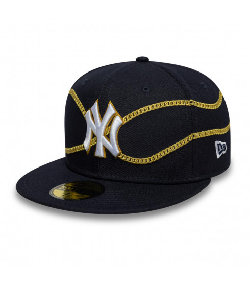 Gorra 59Fifty New York Yankees Chain Wrap Navy