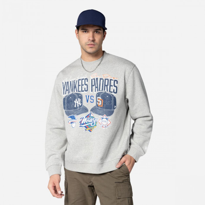 Polerón MLB Sports Classics Gris New Era