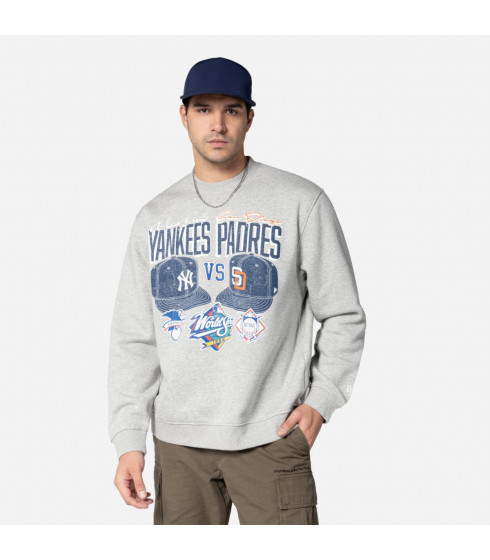 Polerón MLB Sports Classics Gris New Era