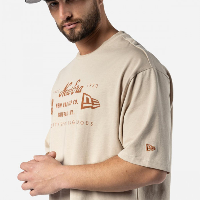 Polera New Era  Heritage Light Beige