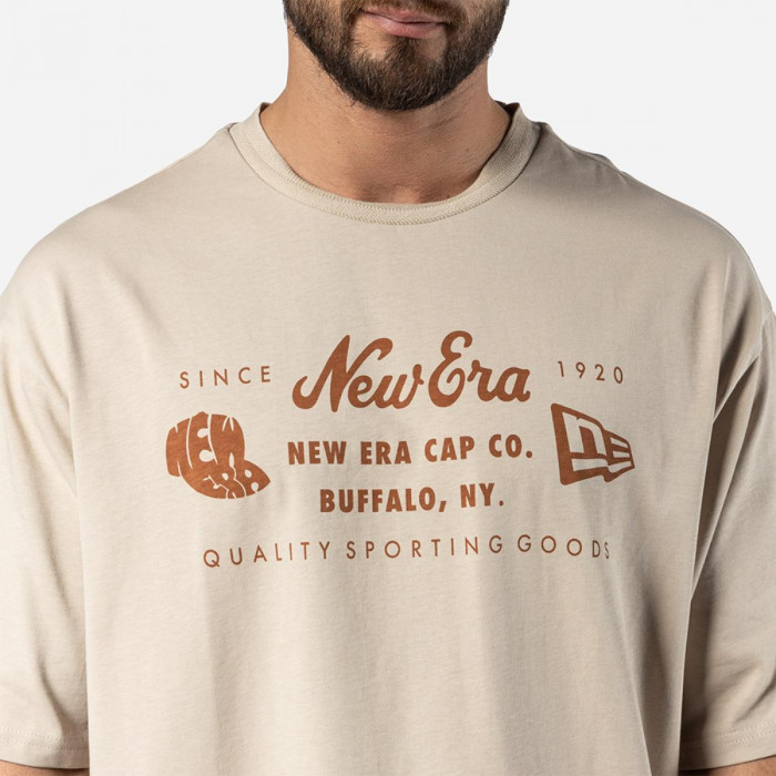 Polera New Era  Heritage Light Beige