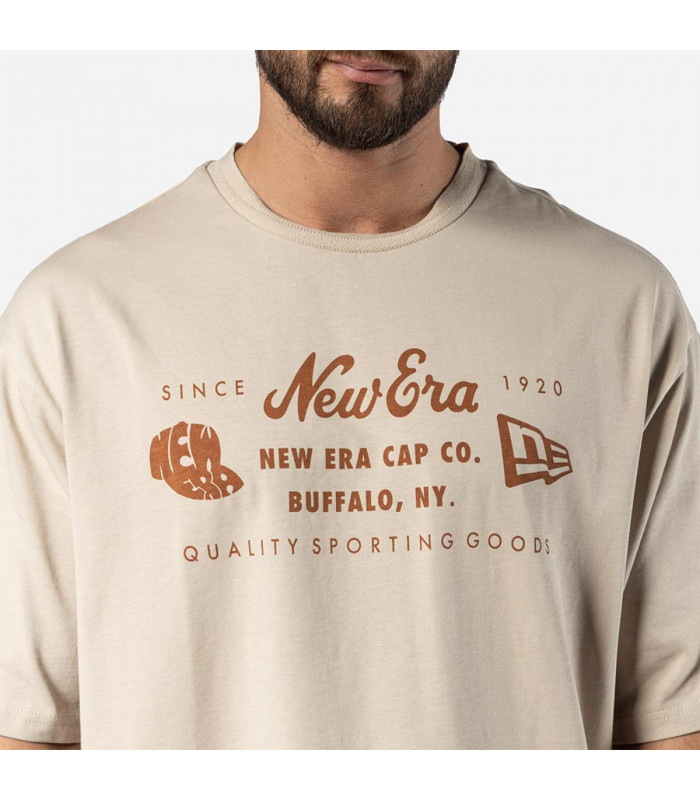 Polera New Era  Heritage Light Beige