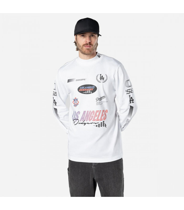 Poleron Los Angeles Dodgers MLB Modern Speed White