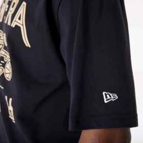 Polera Basketball  Ne Patch Negro New Era