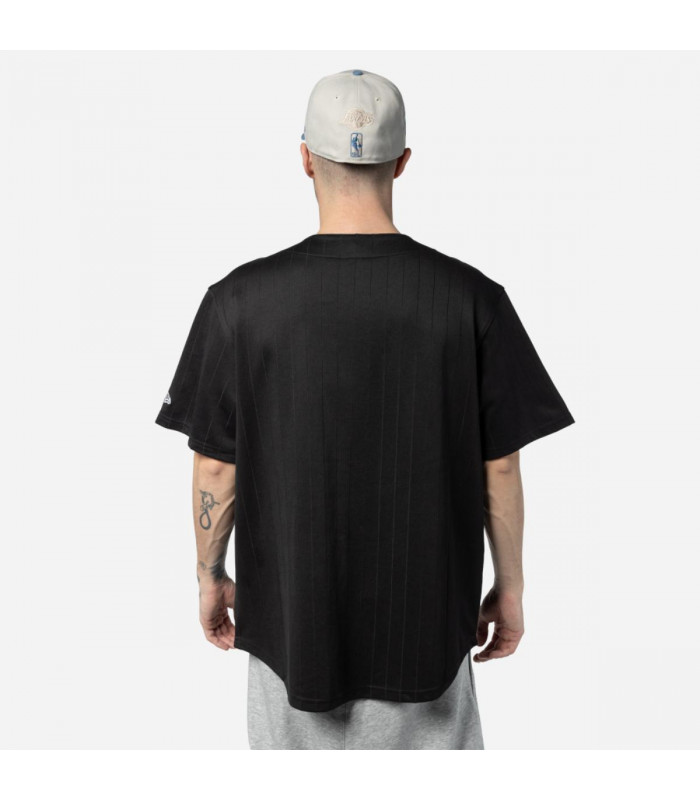 Polera Los Angeles Lakers Off Court Retro Wordmark Negro