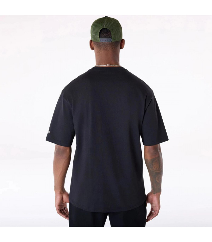 Polera Basketball  Ne Patch Negro New Era