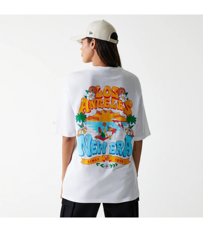 Polera New Era  City Grphc White
