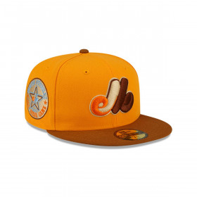 Gorra 59Fifty Montreal Expos MLB Drop Amarillo