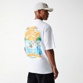 Polera New Era  City Grphc White