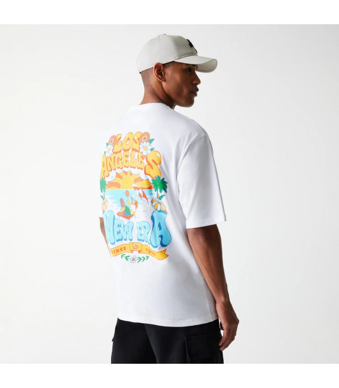 Polera New Era  City Grphc White