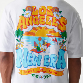 Polera New Era  City Grphc White