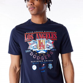 Polera  Los Angeles Dodgers MLB Badge Graphic Azul