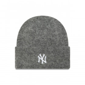 Beanie New York Yankees MLB Wide Cuff Beanie Grey Woman