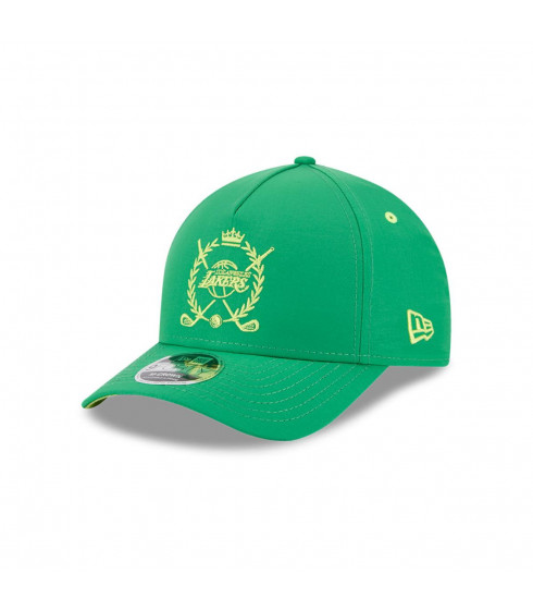 Gorra 9Forty Los Angeles Lakers Tee Time Verde