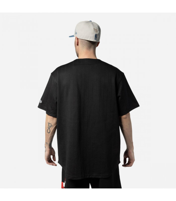 Polera Chicago Bulls Off Court Retro Wordmark Black