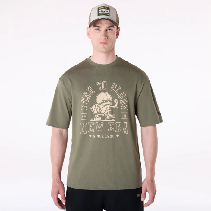 Polera Football  Ne Patch  Verde New Era