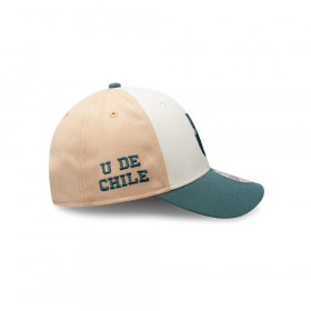 Gorra New Era 9Forty Universidad De Chile Futbol Beige