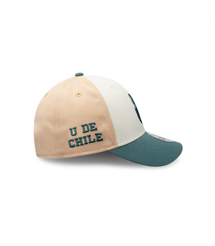 Gorra New Era 9Forty Universidad De Chile Futbol Beige