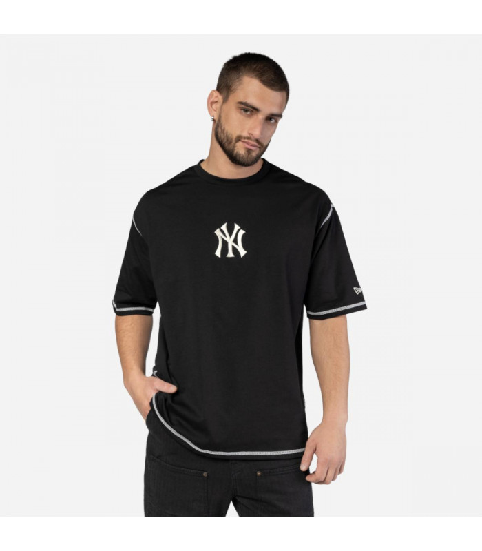 Polera New York Yankees Vintage Frat Black