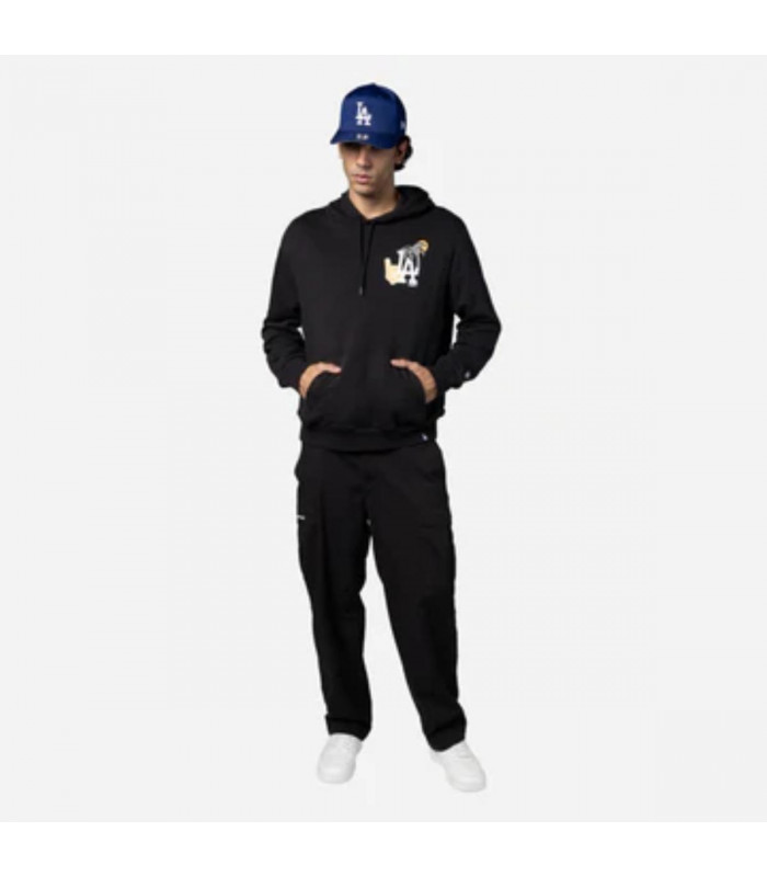 Poleron Los Angeles Dodgers MLB Food Graphic Black