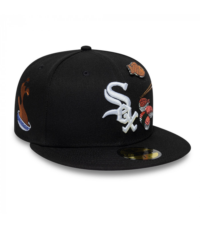 Gorra 59Fifty MLB Chicago White Sox Food Graphic Negro
