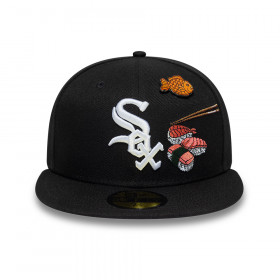 Gorra 59Fifty MLB Chicago White Sox Food Graphic Negro