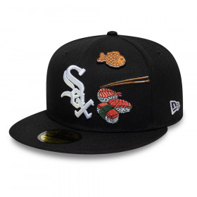 Gorra 59Fifty MLB Chicago White Sox Food Graphic Negro