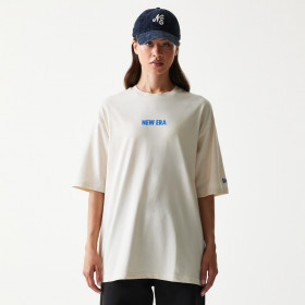 Polera New Era Cap Graphic Beige