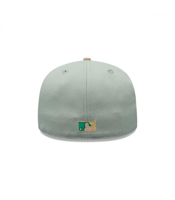 Gorra 59Fifty Los Angeles Dodgers MLB Green Camel