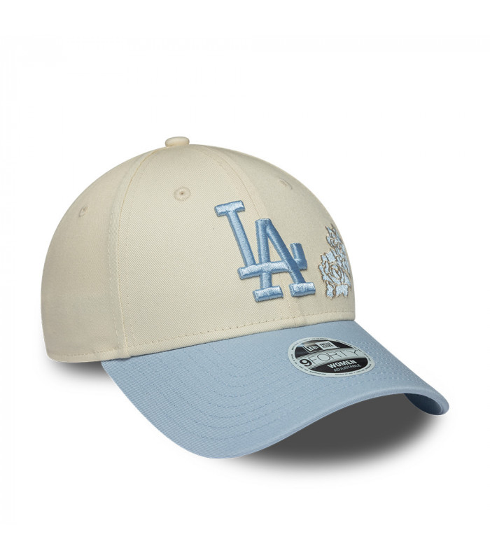 Gorra 9Forty MLB Los Angeles Dodgers Floral Pack Beige