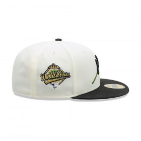Gorra 59Fifty MLB New York Yankees MLB Pink Rose Blanco