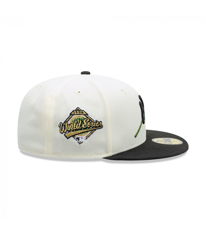 Gorra 59Fifty MLB New York Yankees MLB Pink Rose Blanco