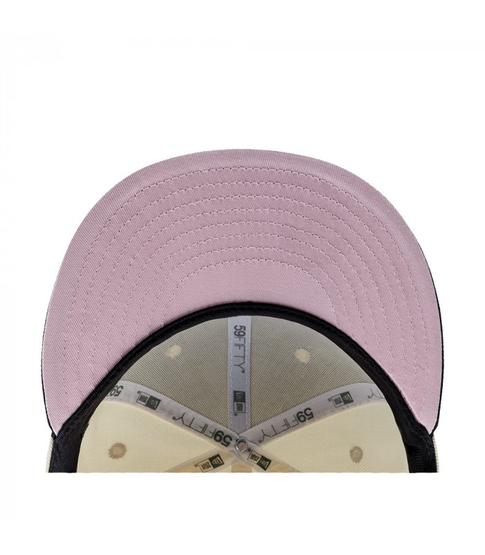Gorra 59Fifty MLB New York Yankees MLB Pink Rose Blanco