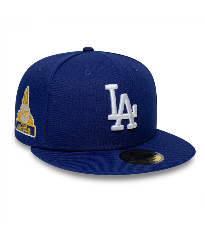 Gorra 59Fifty MLB Los Angeles Dodgers Side Patch Azul Marino