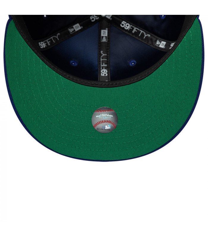 Gorra 59Fifty MLB Los Angeles Dodgers Side Patch Azul Marino