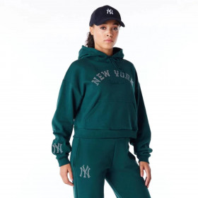 Polerón  New York Yankees MLB Diamante Verde Woman